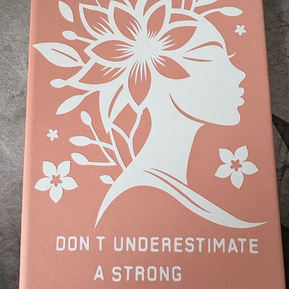 Floral Woman NoteBook